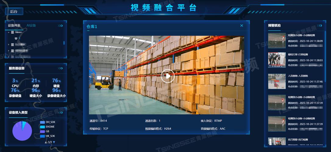 如何通过Java技术实现仓库管理系统智能巡检及远程设备监控的智能化解决方案？