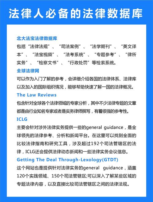 常用的法律法规数据库有哪些？推荐哪个适合初学者查询？