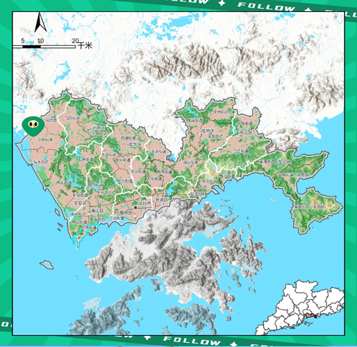 如何使用Python和ArcGIS绘制深圳板块地图？
