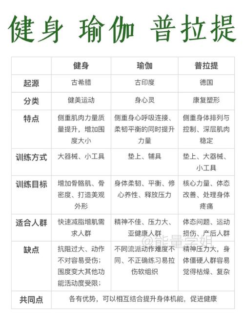 不同领域训练项目有哪些显著差异或特点？