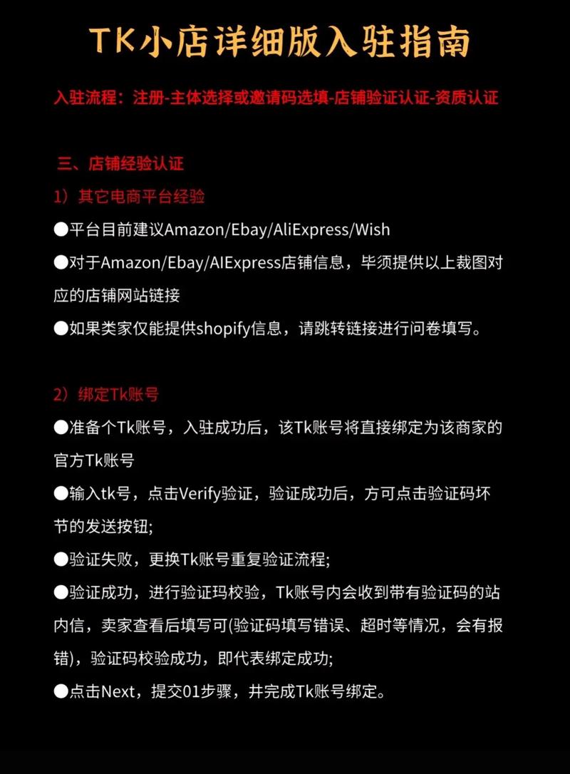 如何完整操作独立站卖家入驻TK小店？