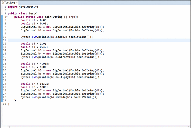 Java中BigDecimal如何实现精确计算和避免浮点数精度问题？