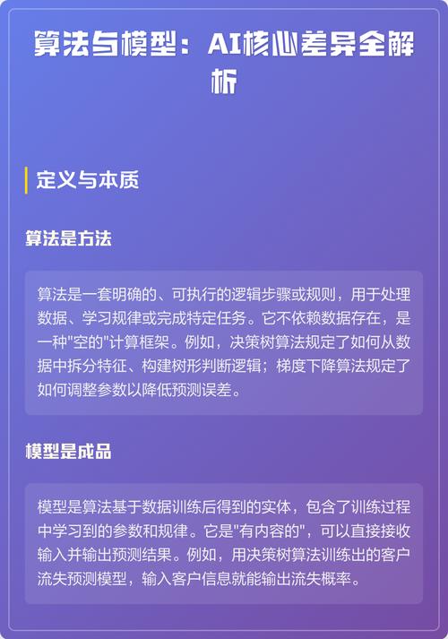 算法与项目在本质区别上，如何界定两者的根本差异？
