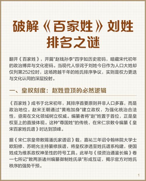 揭秘百家姓排名背后的数据之谜，究竟隐藏着哪些不为人知的秘密？