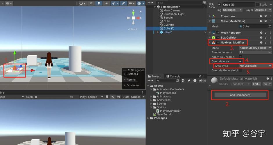 Unity3D（五）如何实现U3D中的鼠标控制与键盘交互功能？