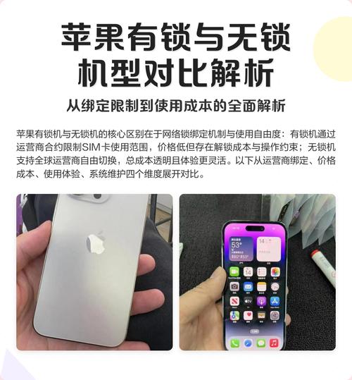 苹果有锁与无锁版本有何主要差异？