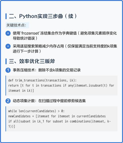Python中的Apriori算法如何详细解析？