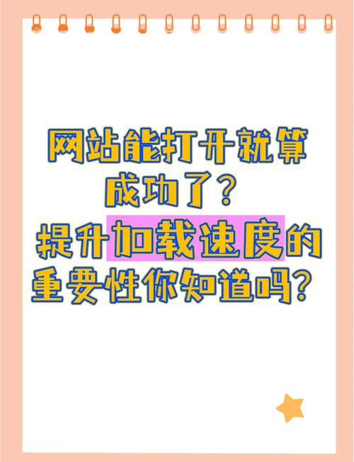 如何通过优化技术提升网站打开速度，实现快速加载？