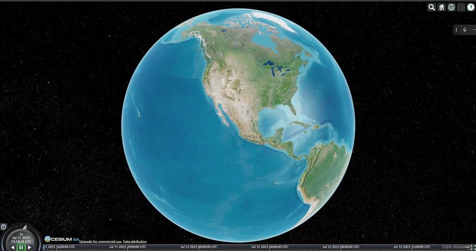 Vue3中Cesium地图如何进行初始化及配置各种地图控件？