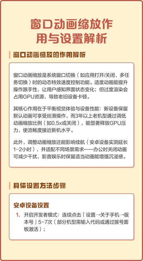 窗口动画缩放指的是什么效果？