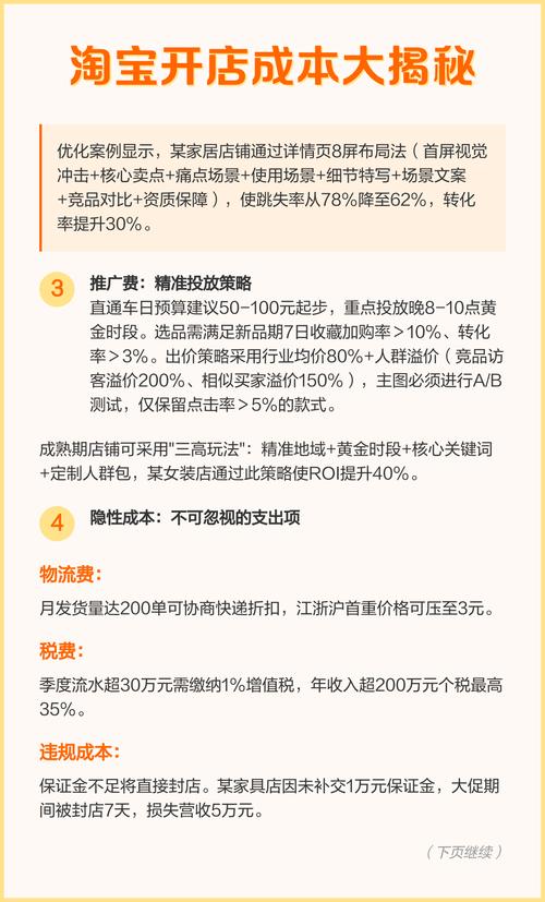 淘宝开店需要多少费用？新手如何低成本入门？