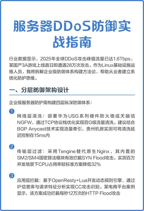 网站遭受DDoS攻击后，如何有效防御和应对？