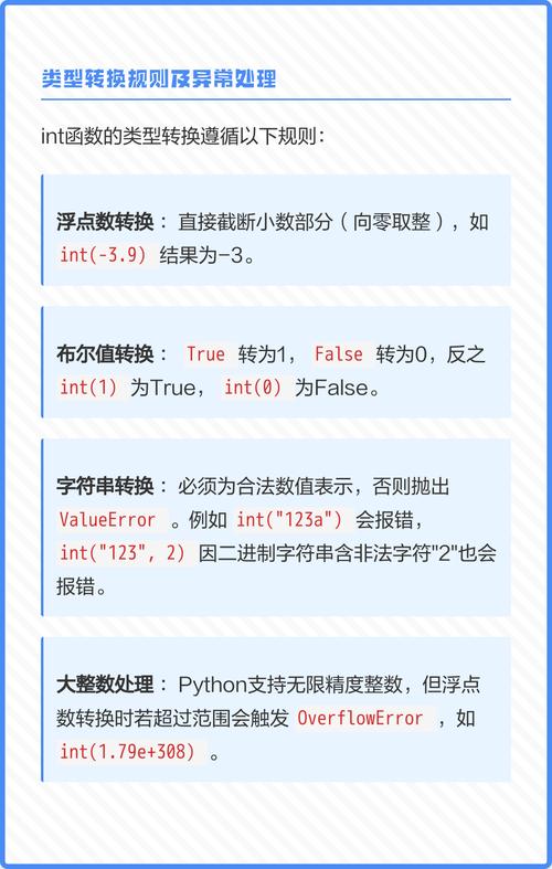如何正确使用Python中的int函数进行类型转换？