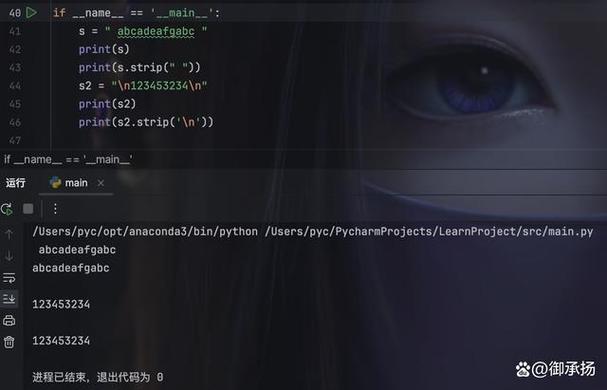 Python中strip()函数去除字符串首尾空白的原理与详细应用方法是什么？
