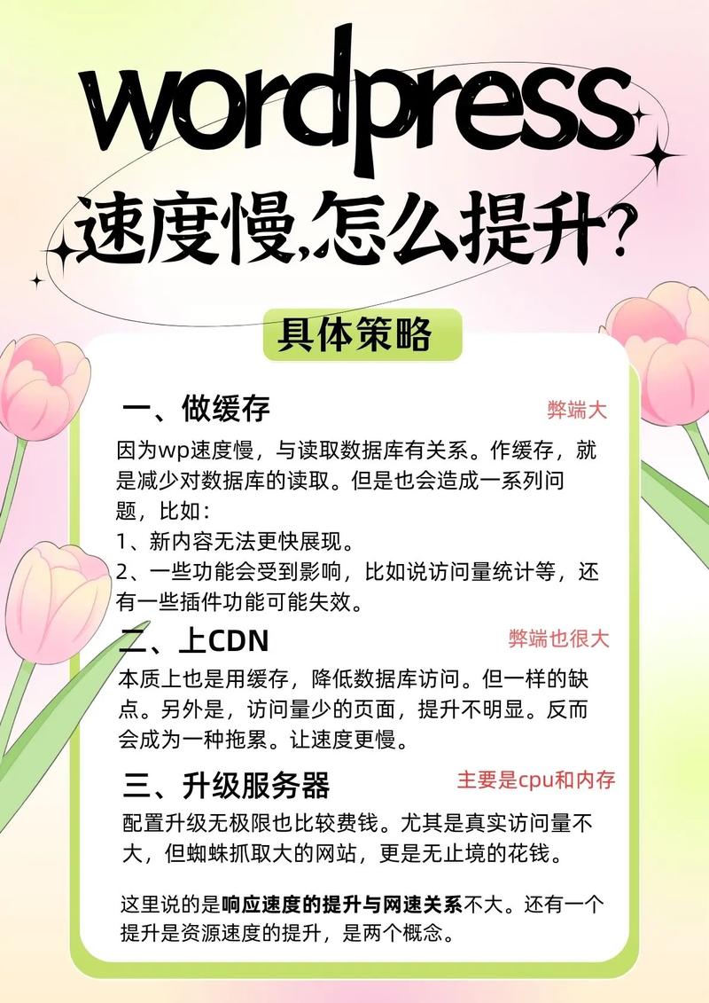 如何快速解决WordPress网站访问速度慢的问题？
