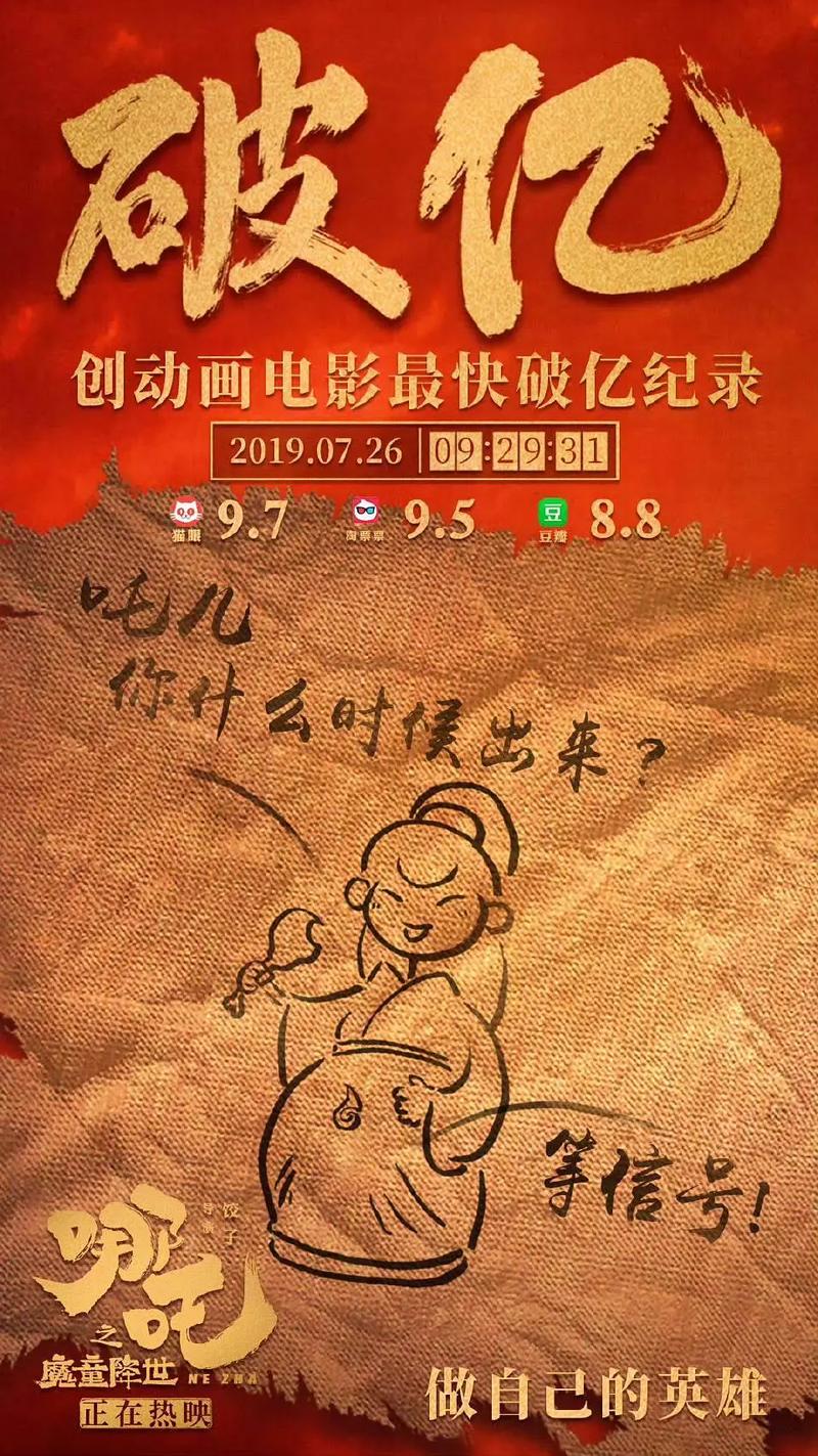 如何用Python爬取《哪吒之魔童降世》电影海报图片？