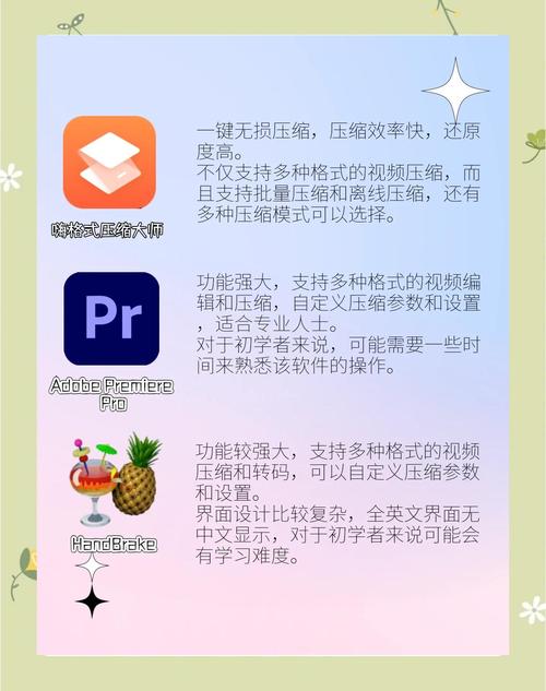 有哪些手机视频压缩软件可以推荐使用？