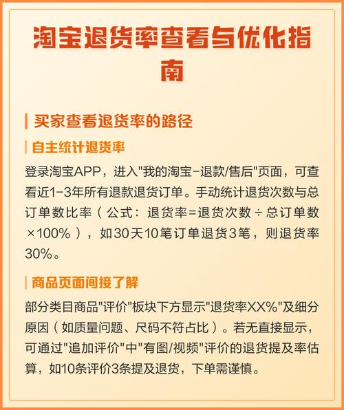 淘宝店铺退货率如何查看及对店铺整体影响有哪些？
