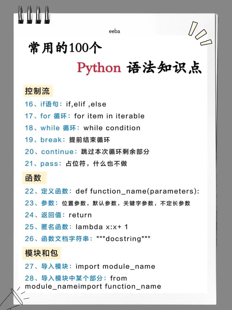 Python基础语法都有哪些内容？