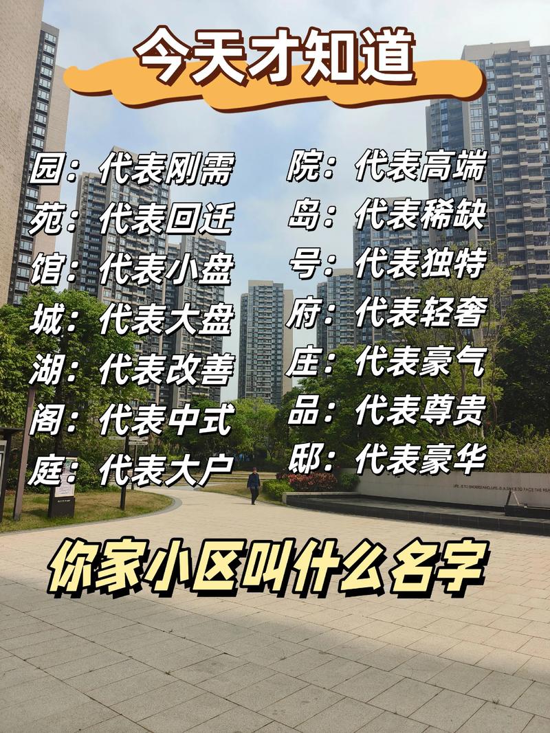 这个项目名和小区名有何区别？