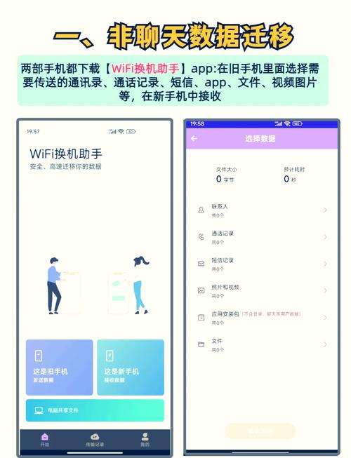 如何将旧手机所有资料一键迁移到新手机上？