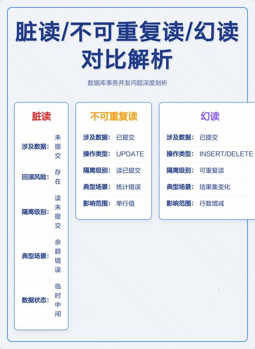 MySQL1中，如何区分脏读、虚读和幻读的区别？