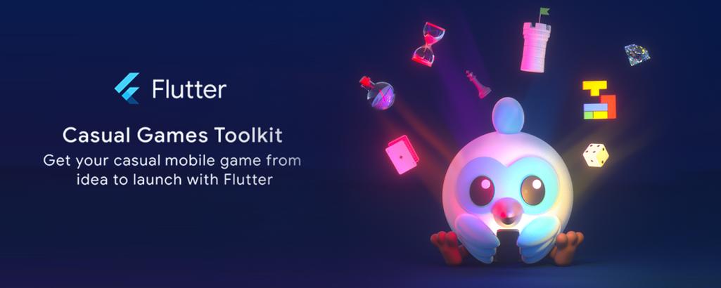 Flutter休闲游戏工具包发布，一起探讨I/O应用新玩法吗？