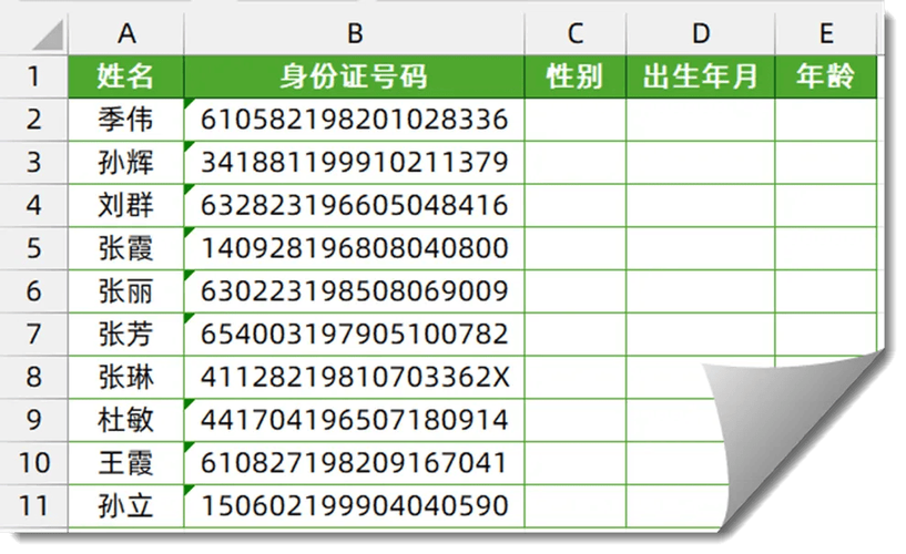 如何从PHP身份证号码中准确提取出生日期？