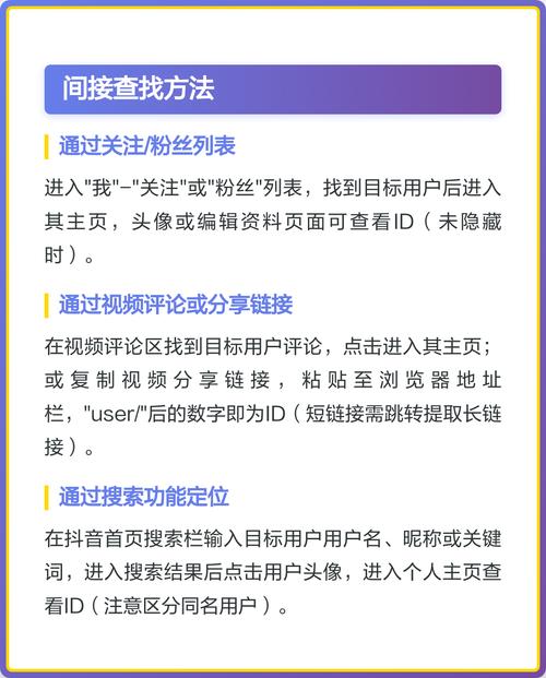 如何轻松查询抖音UID，快速找到目标抖音账号？