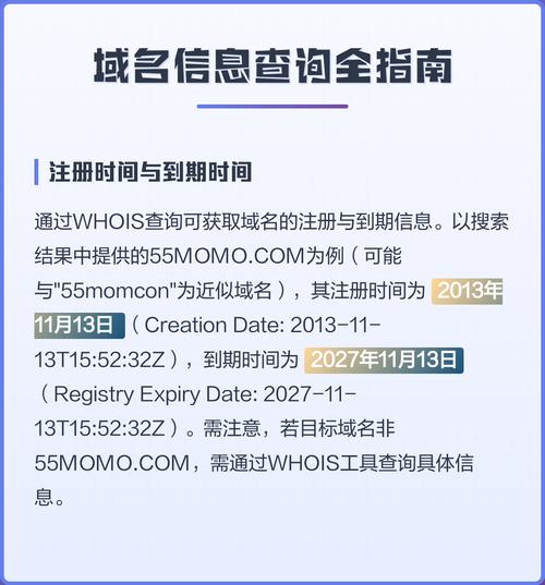 如何快速精准查询域名所有者信息？