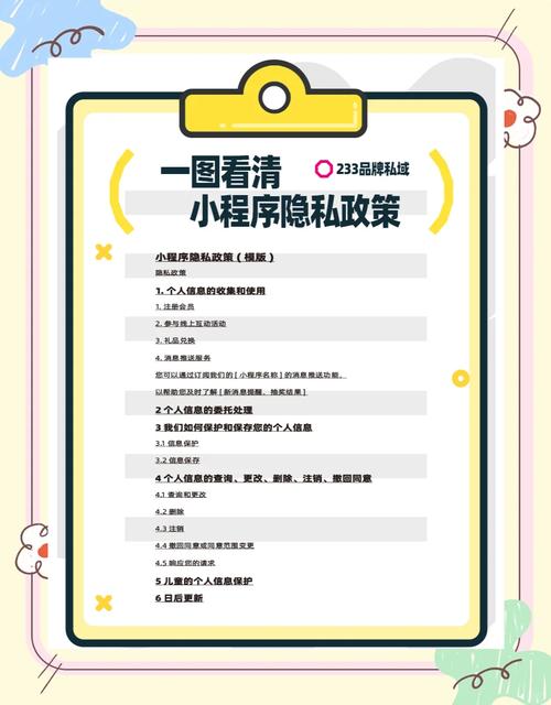 如何撰写详尽的网站隐私政策与条款条件？