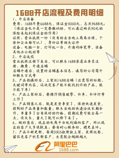 1688入驻费用和淘特批发技术服务费具体是多少？