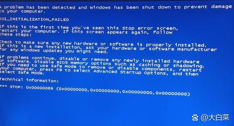 win7系统蓝屏错误代码0x000000a是什么原因导致的？