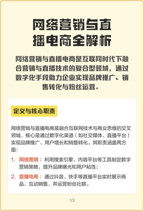 网络营销与直播电商之间有何紧密联系？