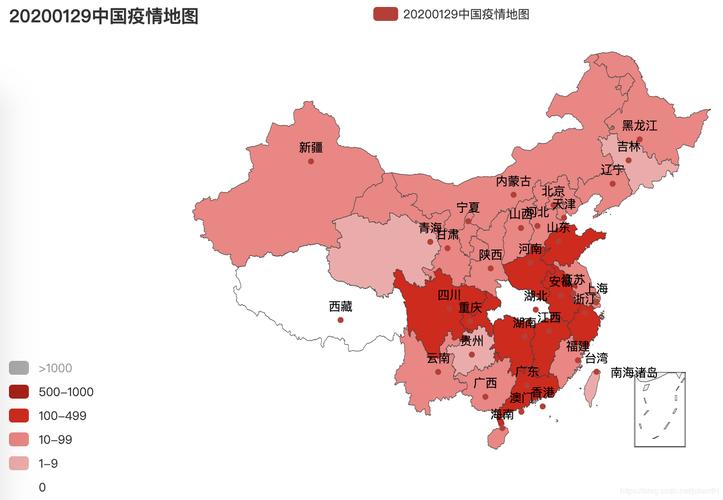 如何用pyecharts实现2020年中国肺炎疫情地图展示的示例代码？