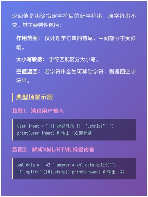 如何用Python 3.x的strip()函数高效去除字符串首尾空格？