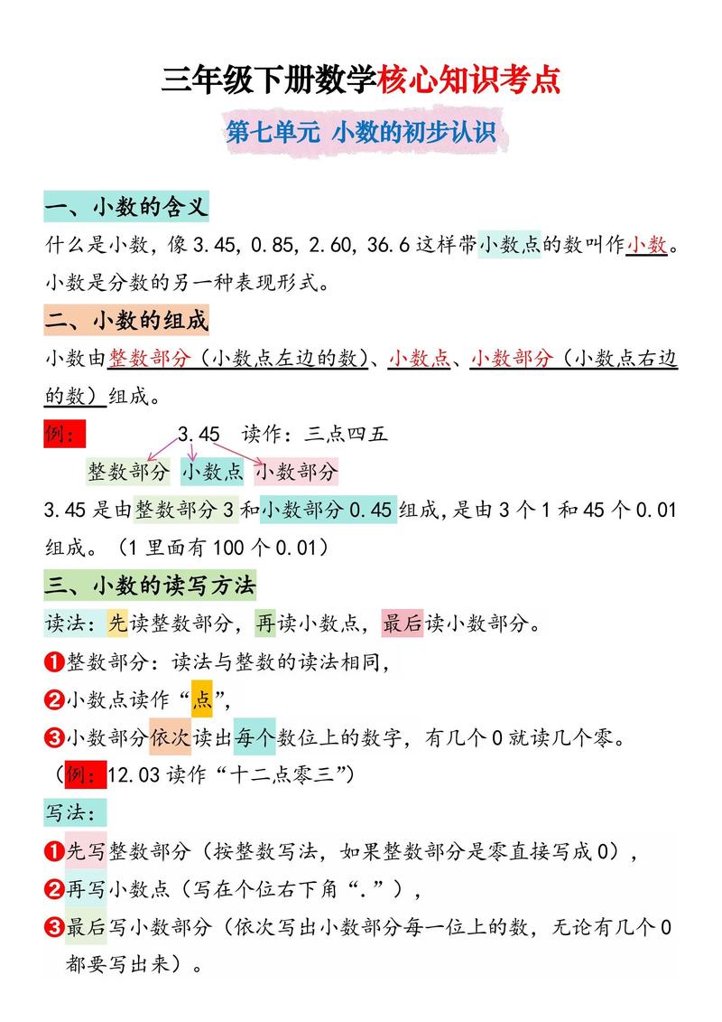 请问有哪些具体的知识点需要了解？