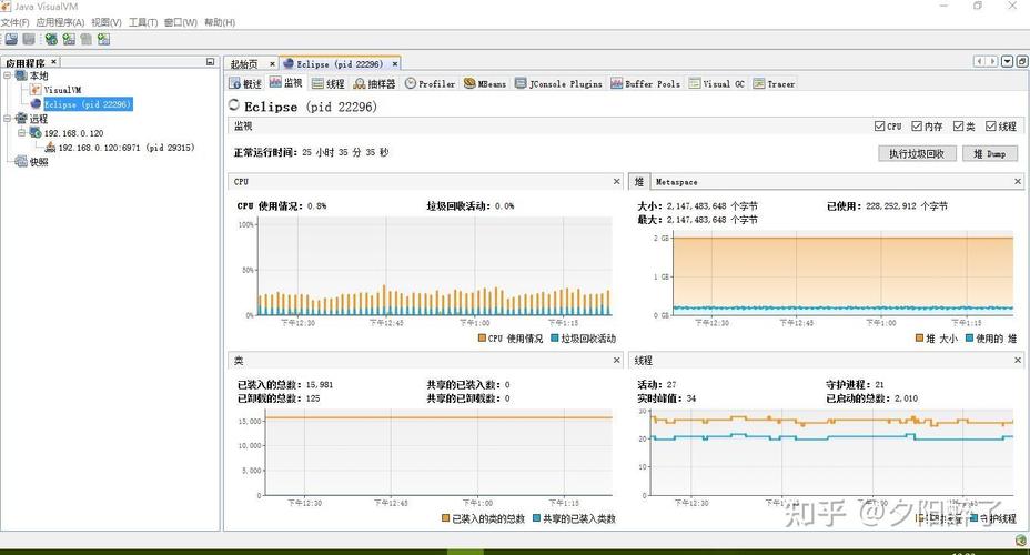 如何通过jvisualvm远程监控Java虚拟机中Tomcat的内存使用情况？