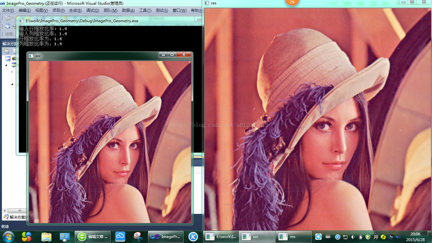 如何详细解析OpenCV中cv.resize()图像缩放函数？