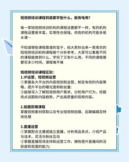 短视频运营培训哪里学？全面内容解析推荐！