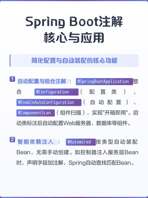 SpringBoot应用中哪些核心注解必须了解？