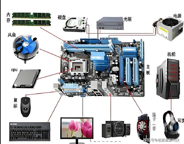 计算机硬件系统由哪几大部分组成，具体包括哪些关键组件？