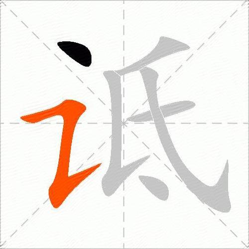 新华字典中詆字的读音、笔画、常用组词和起名改写分别是什么？