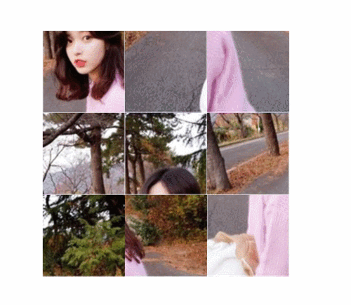 如何用原生JS编写一个生成九宫格的动态效果？