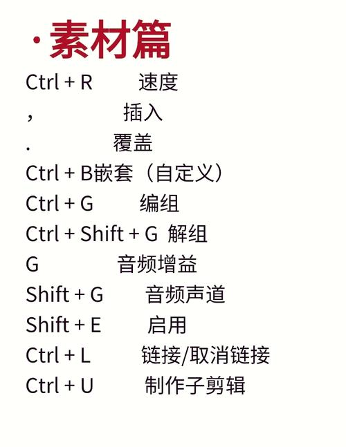 请问在PR中如何设置或修改快捷键pr的使用？
