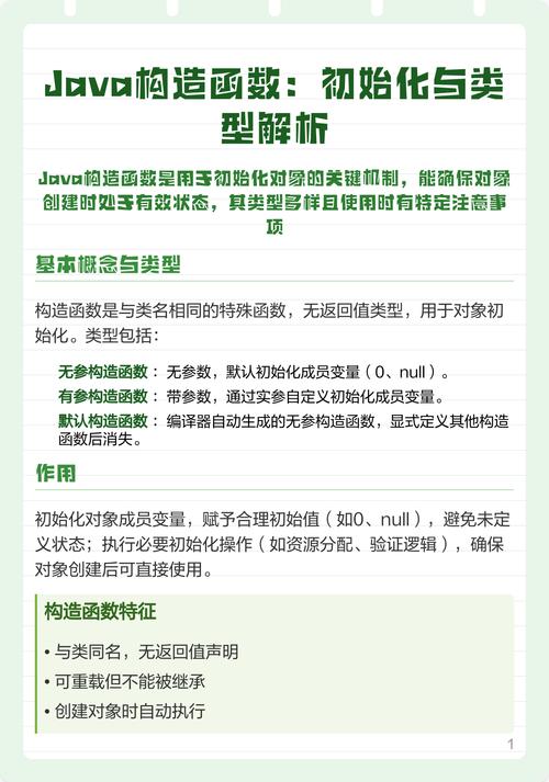 Java构造函数的三种类型，你能详细解释一下吗？