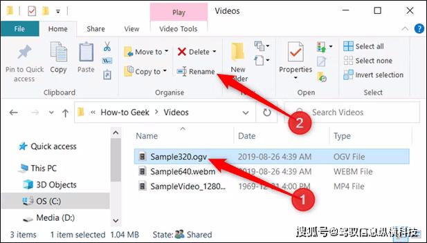 如何将文件重命名，使其成为子目录中年份的子目录名称？