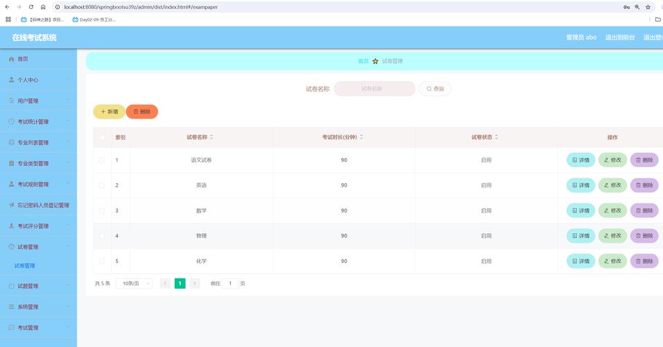 如何用Java构建一个支持长尾关键词的在线考试试卷共享平台？