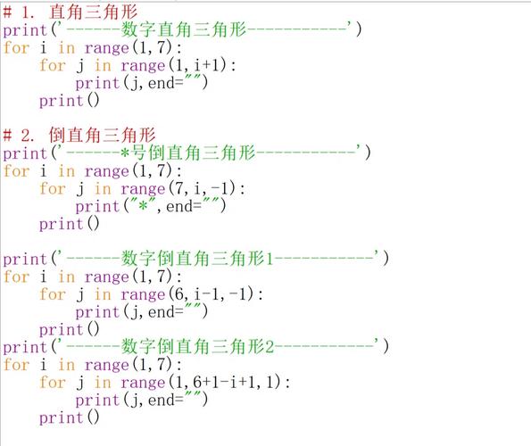 如何用Python代码实现打印空心三角形图案？
