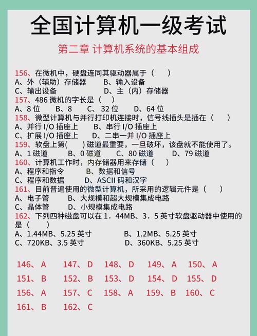 一级数据库考试都包含哪些具体知识点和技能要求？